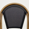 Dining Black Comfy Textilene Chair