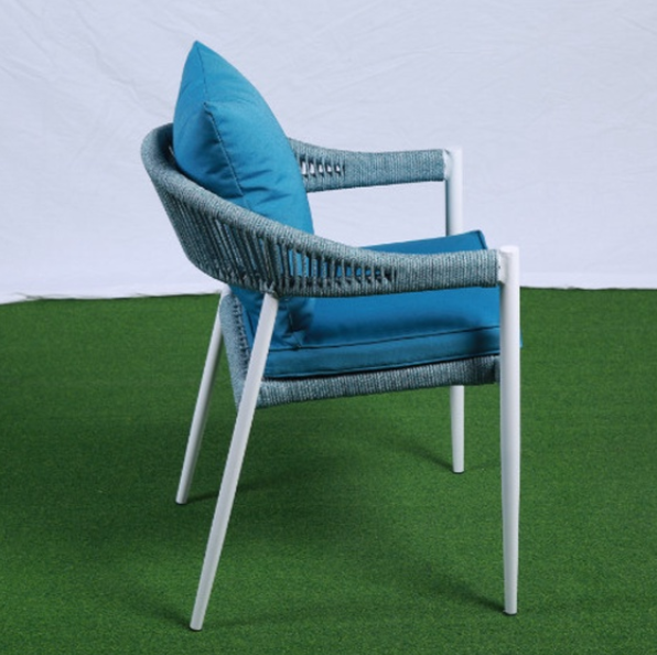 Rope Blue Comfy Garden Chair