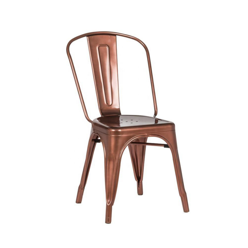 New Design Gold Steel Chair