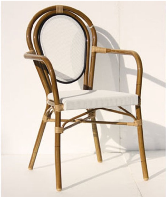 Comfortable Hotel White Textilene Chair