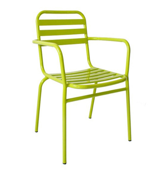 Scratch Proof Minimalist Outdoor Aluminum Chair