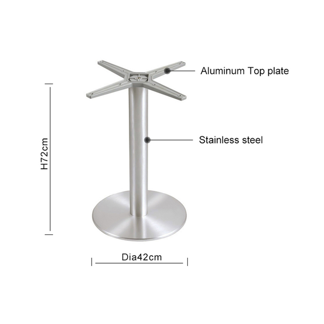 Metal Pedestal Unique Bistro Table Base