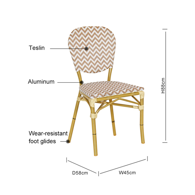 Water Proof Luxury Outdoor Textilene Chair
