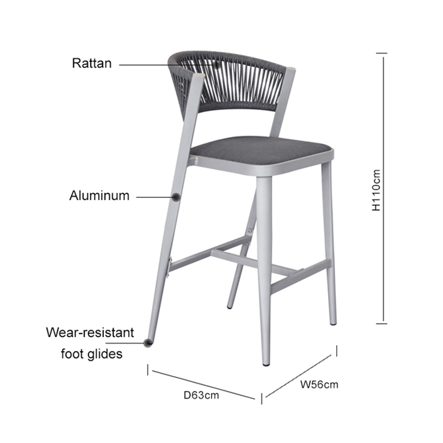 High Quality Honed Rattan Chair For Living Room