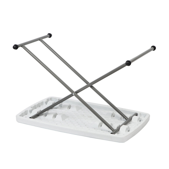 Modern Dining Room Square Steel Table