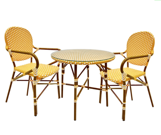 American Rattan Cafe Furniture Set