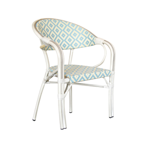 Hotel White High Quality Textilene Chair