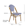 Dining Dark Blue High Quality Textilene Chair