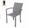 Commercial Imitation Black Color Rattan Chair