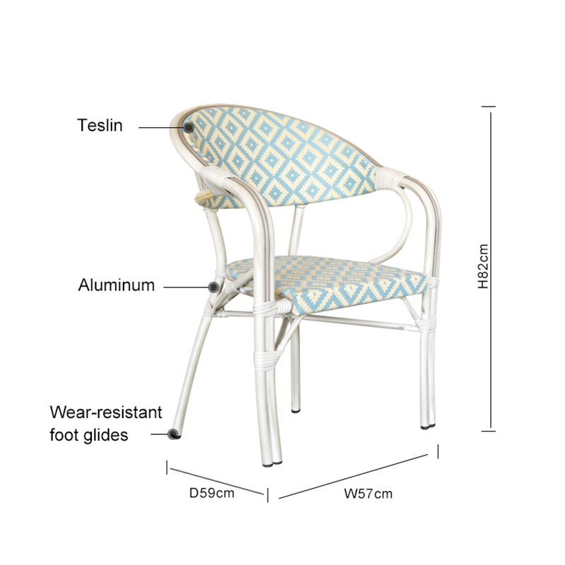 Hotel Luxury High Quality Textilene Chair