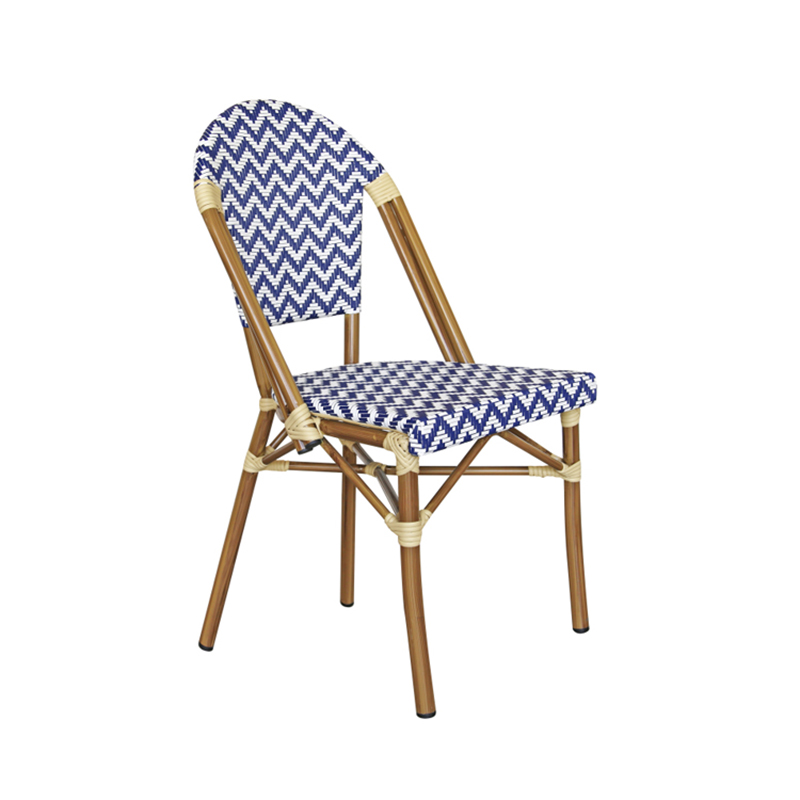 Dining Dark Blue High Quality Textilene Chair
