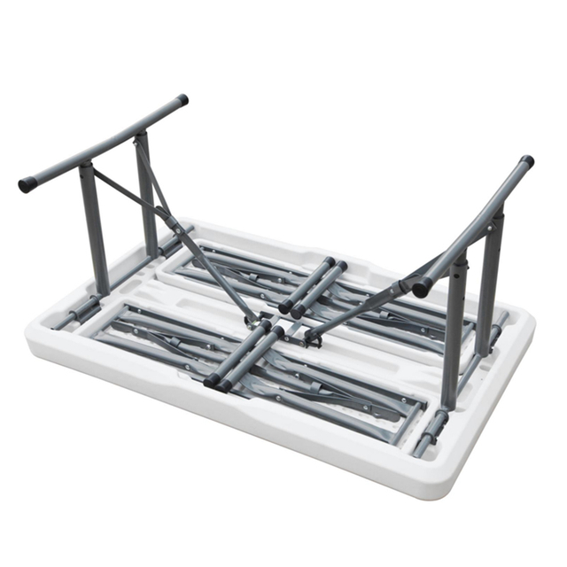 Custom Dining Room Anti-uv Steel Table and Chair Set