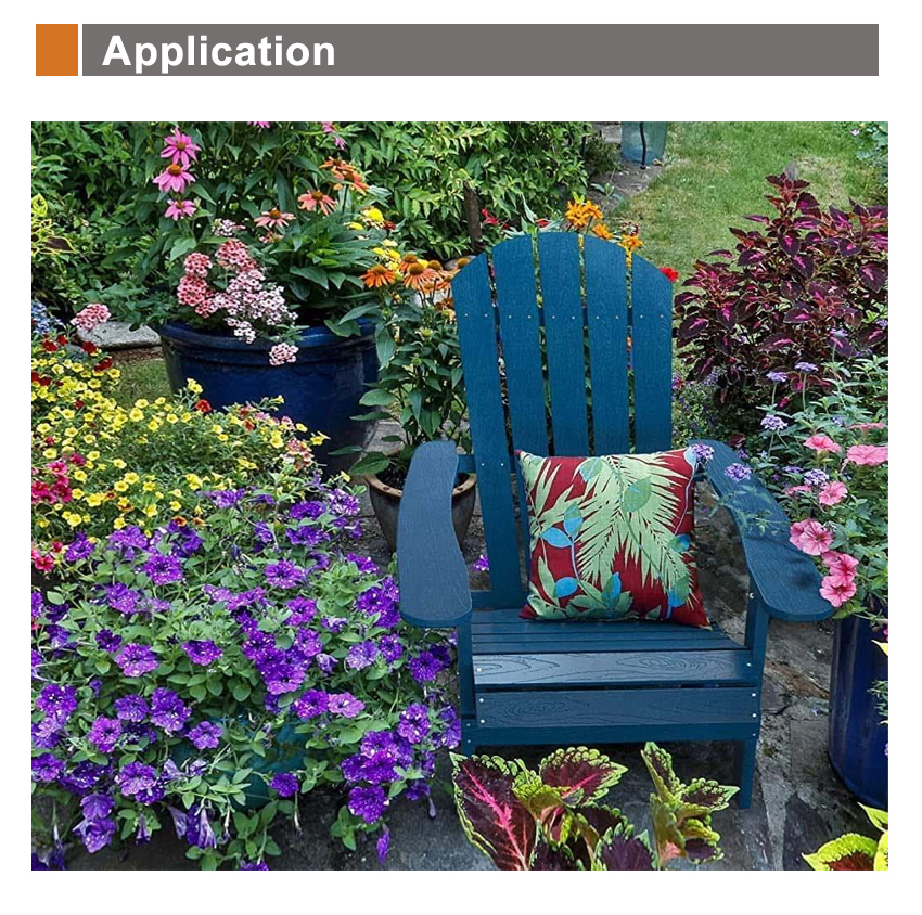 garden Adirondack chairs