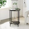 Modern Glass Round Side Coffee Table