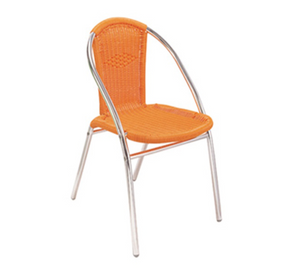 Anti-rust Minimalist Outdoor Rattan Chair