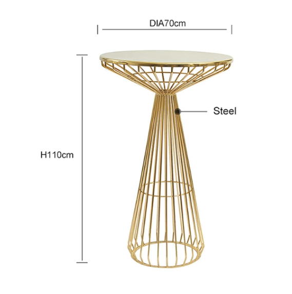 Round Commercial Bar Table