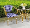 Customize Blue Restaurant Chair