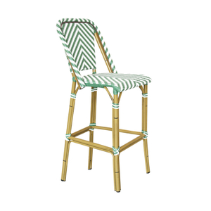 Easy To Clean Rectangle Rattan Chair For Kitchen