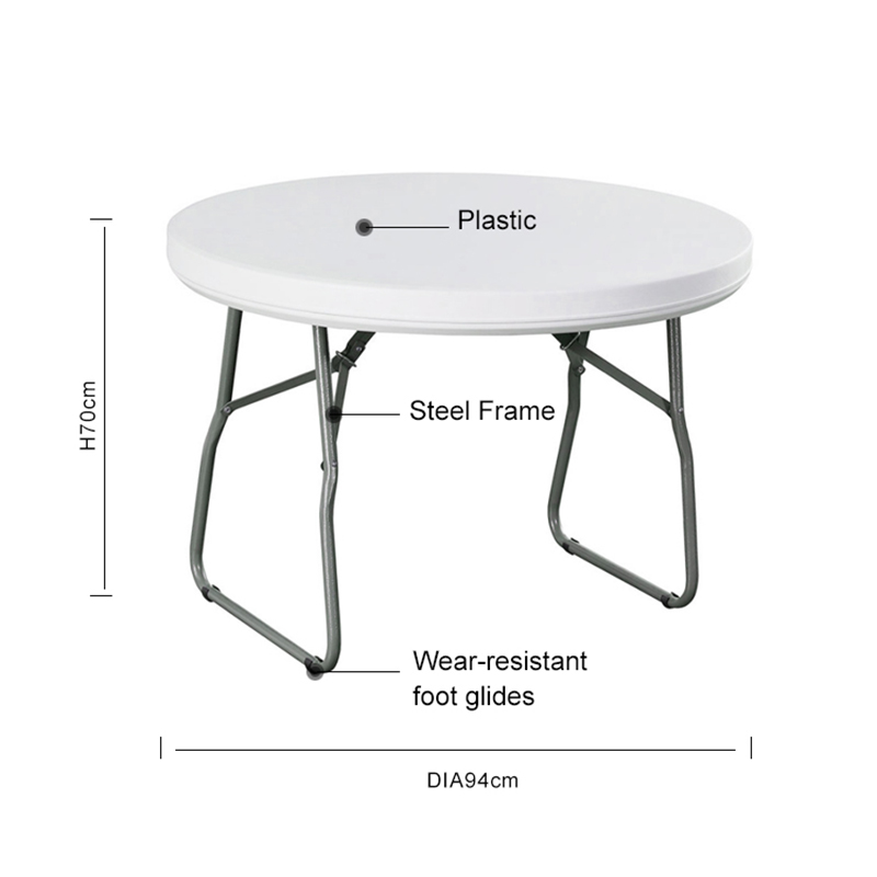 Customize Bistro Anti-rust Steel Table