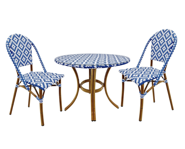 Formal Rattan 3 Pieces Furniture Set