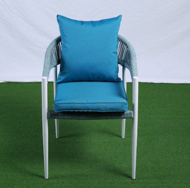 Rope Blue Comfy Garden Chair