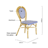 New Design Round Outdoor Textilene Chair