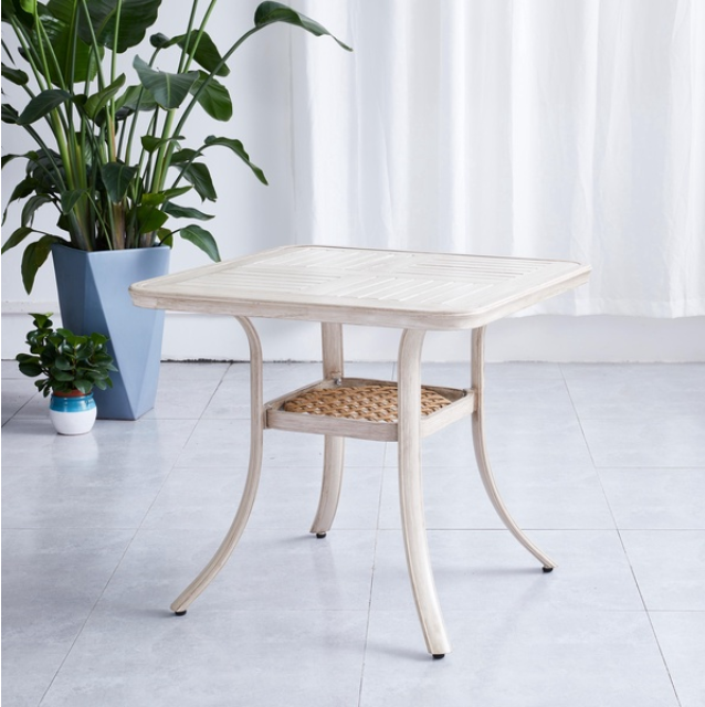 Round Aluminum Coffee Shop Table