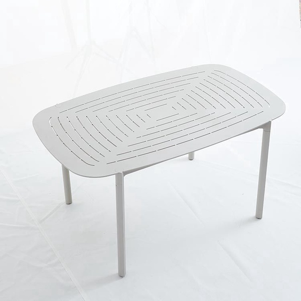Steel Aluminum Outdoor Metal Garden Table【I can-30123】