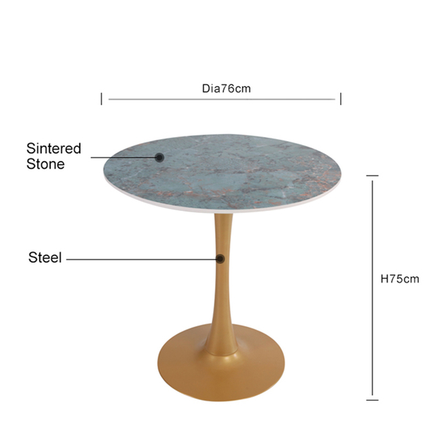 Multi-functional Indoor Rectangular Sintered Stone Table