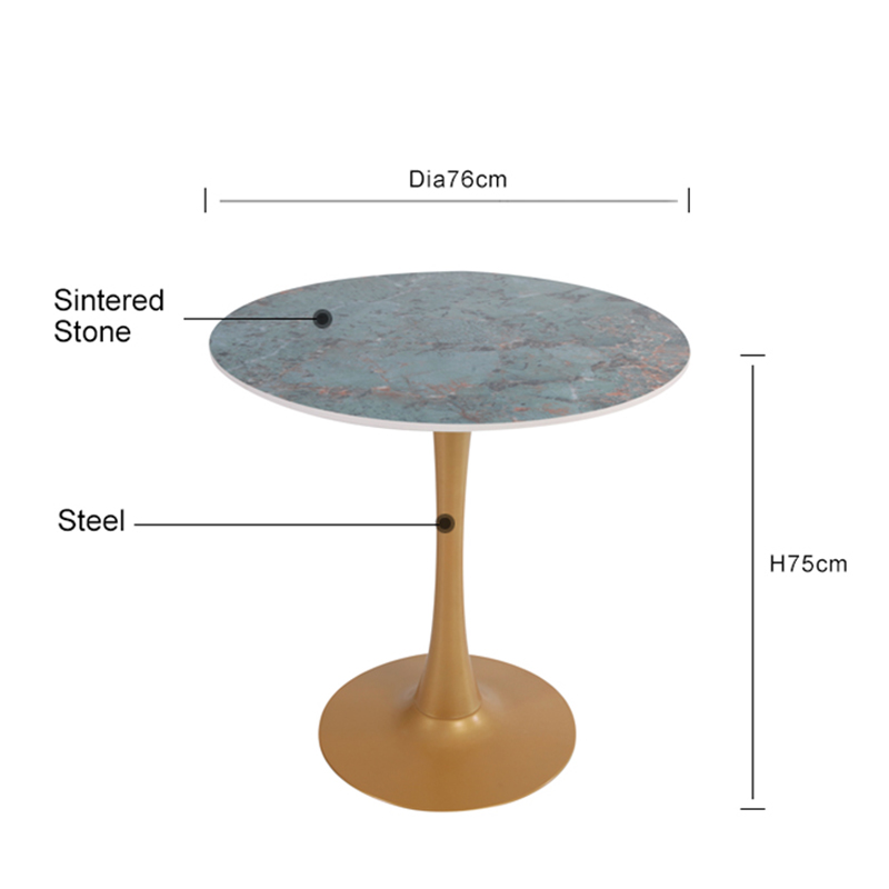 Multi-functional Indoor Rectangular Sintered Stone Table
