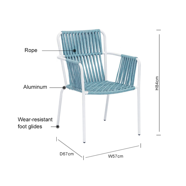 Comfortable Rope Dining Chair