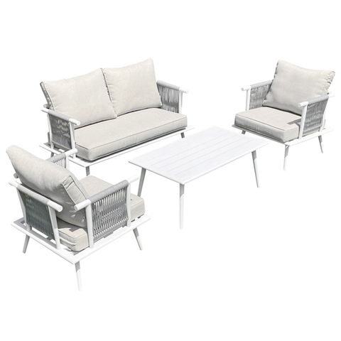 Luxury Leather Beach Furniture Set