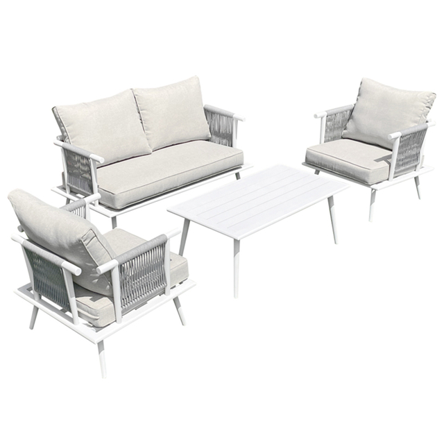 Luxury Leather Beach Furniture Set
