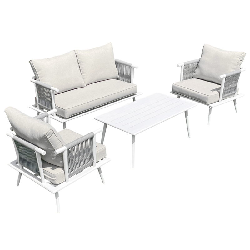 Luxury Leather Beach Furniture Set
