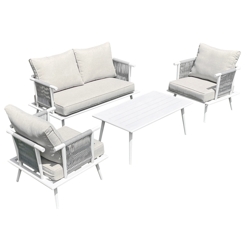 Luxury Leather Beach Furniture Set