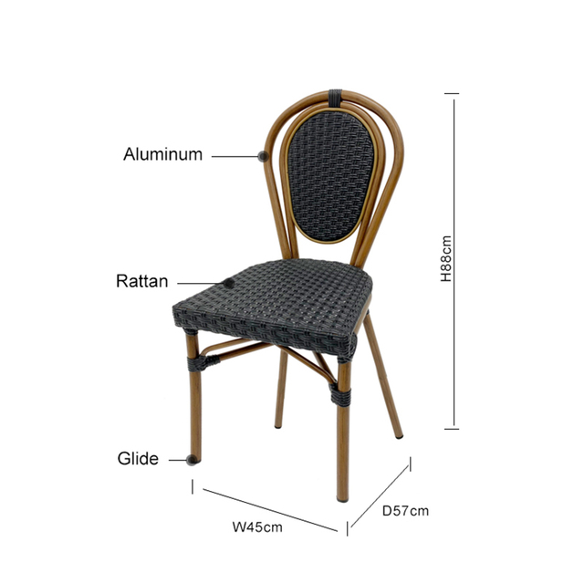 Rattan Comfortable Restaurant Chair