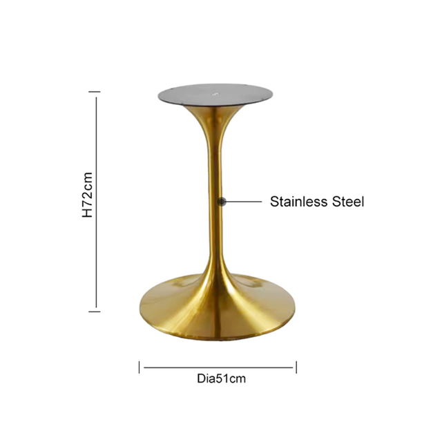 Metal Modern Hotel Table Base