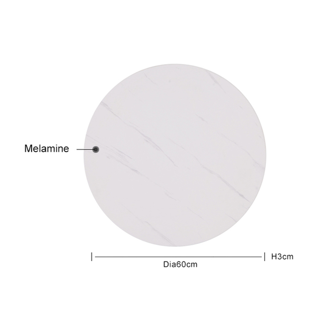 Melamine Commercial Garden Table Top