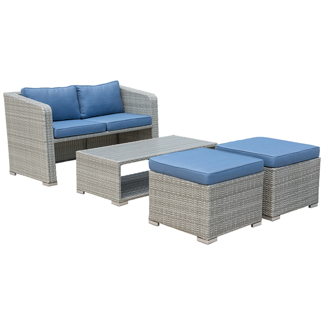 Full Size Rattan Cafe Furniture Set