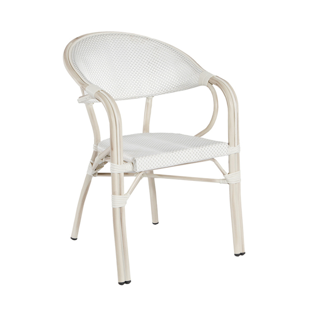 Outdoor Textilene Cafe Garden Restaurant Furniture Aluminum Chair TC-201149