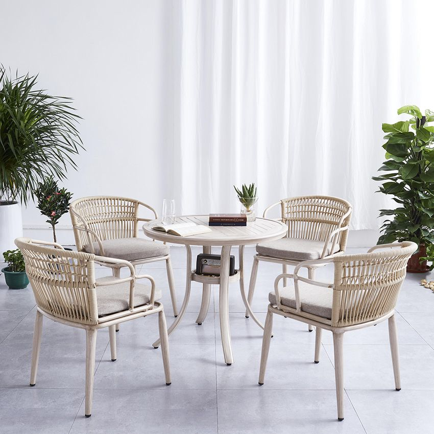 luxury rope dining chairs