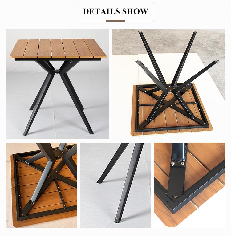 Outdoor Garden Wood Coffee Table【I can-30059】