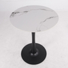 Well-textured Hotel Square Sintered Stone Table