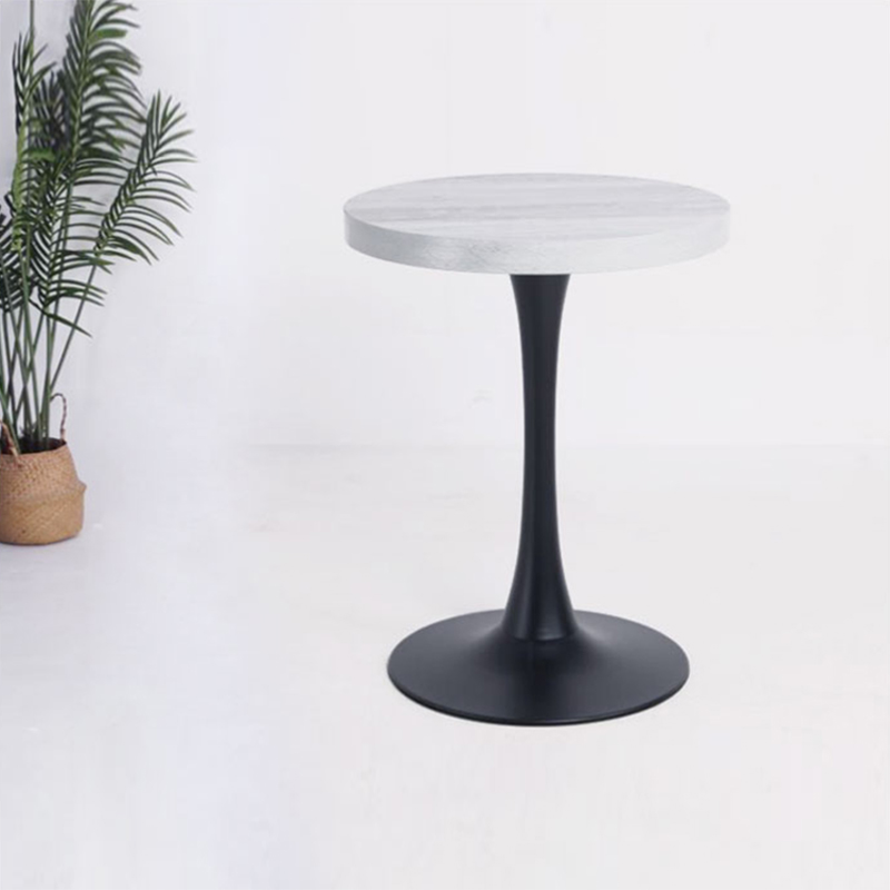 Round Side Melamine Restaurant Table