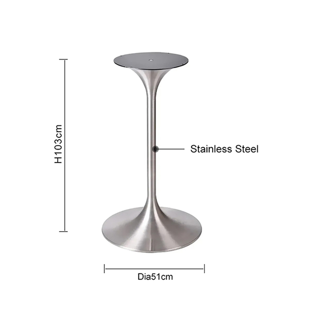 Metal Pedestal Custom Cafe Table Base