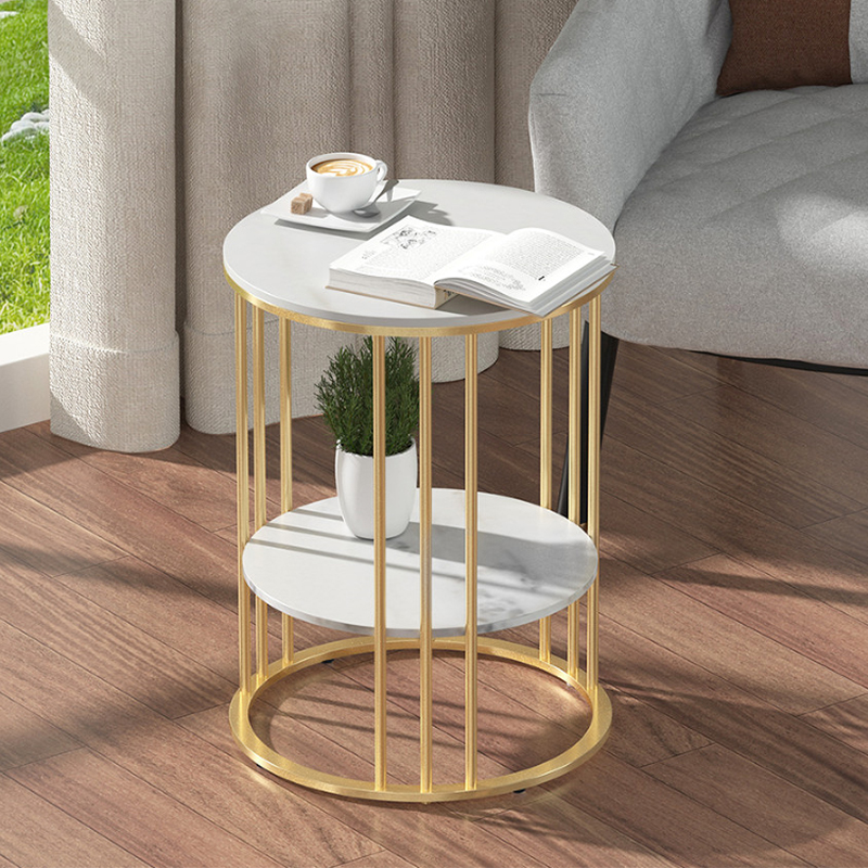 Custom Coffee Round Sintered Stone Table