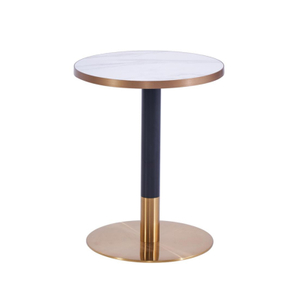 Staining Resistance Aluminum Rectangle Sintered Stone Table