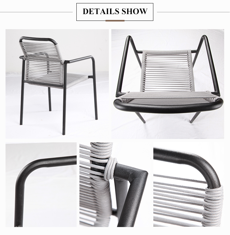 King Queen Aluminum Restaurant Furniture Chair 【I can-20036 AT Arm】