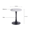 Round Side Melamine Restaurant Table