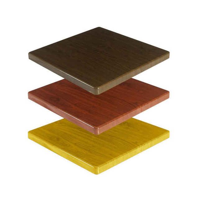 Heat Resistant Marble Coffee Shop Resin Table Top